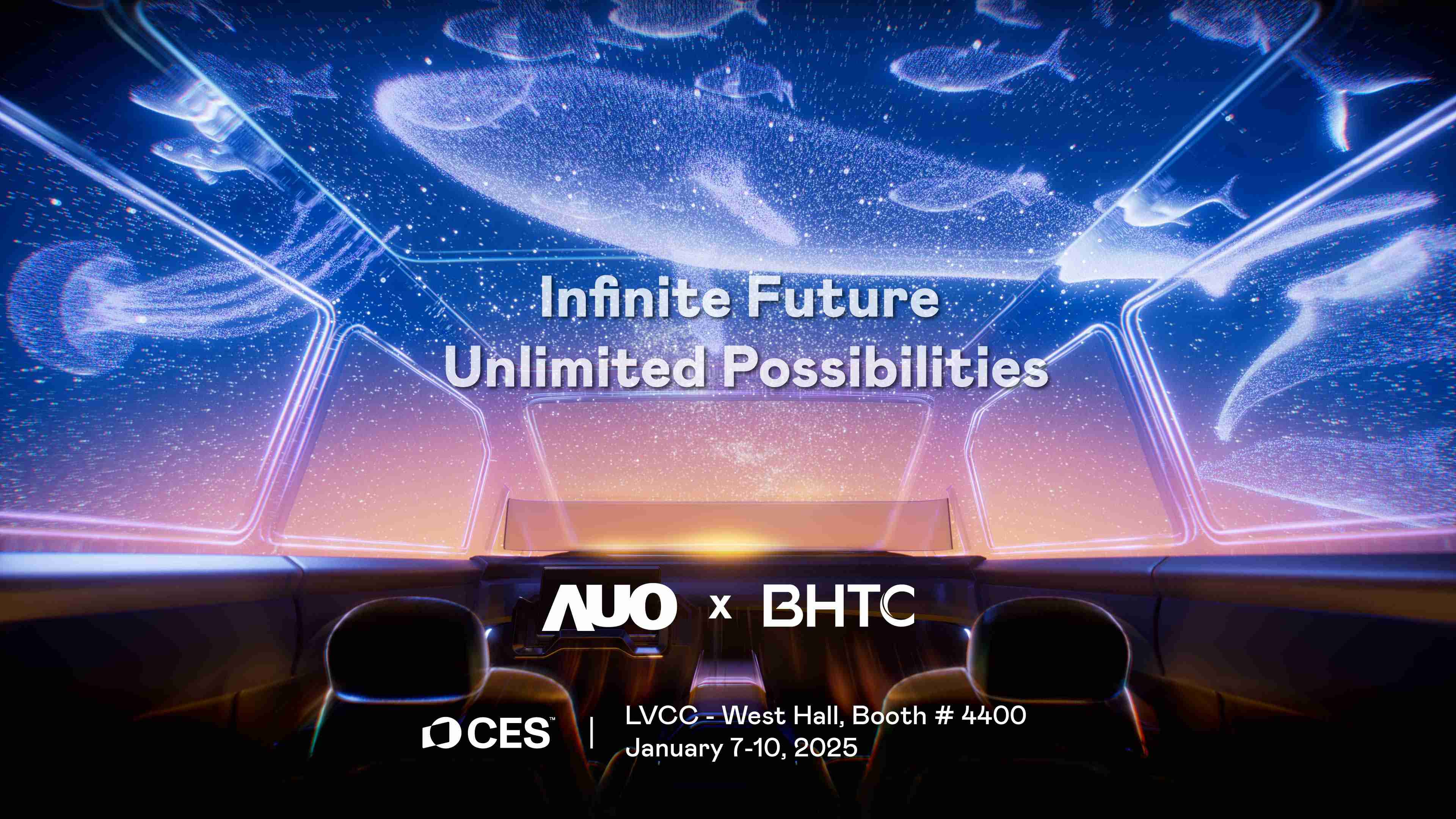 人生就是博以Infinite Future, Unlimited Possibilies为主题，，联合BHTC于CES 2025扩大规模展出